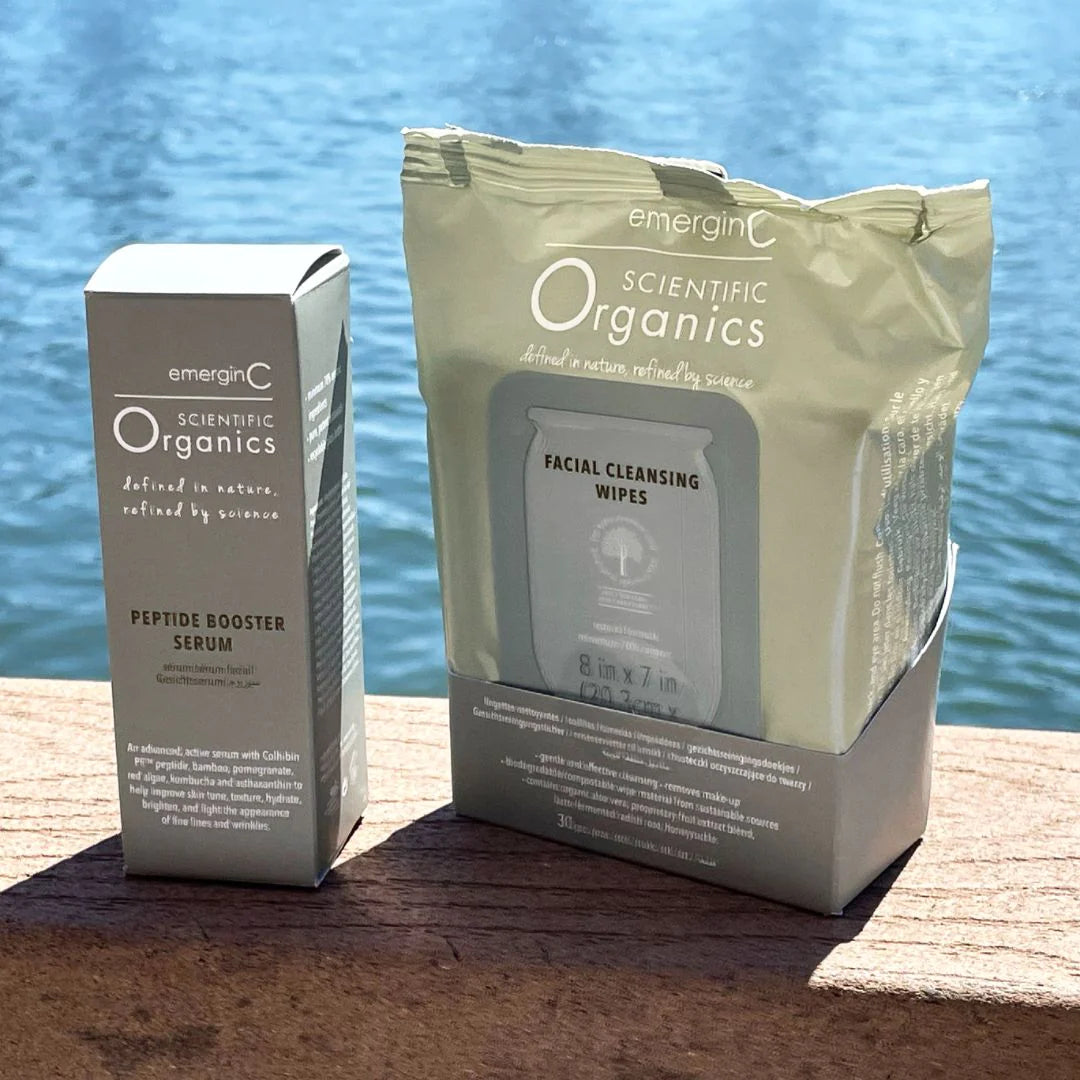 Scientific Organics Facial Cleansing Wipes RRP $35