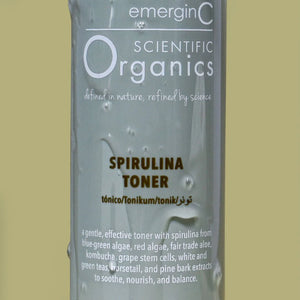 Scientific Organics Spirulina Toner 120 mL RRP $52