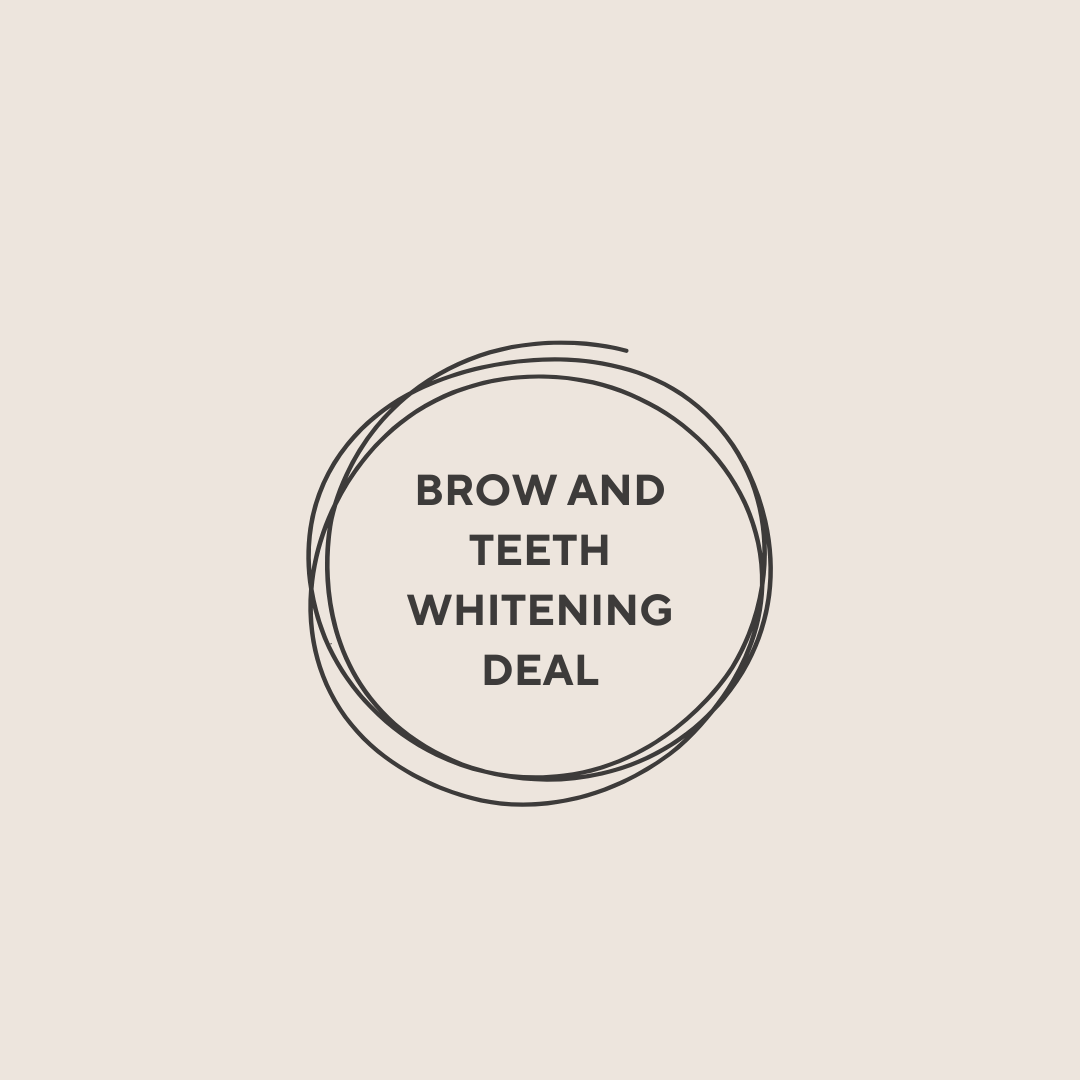 Eye Brow & Teeth Whitening