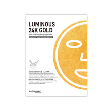 Load image into Gallery viewer, Esthemax® Retail Hydrojelly Mask Kit - Luminous 24K Gold RRP $49